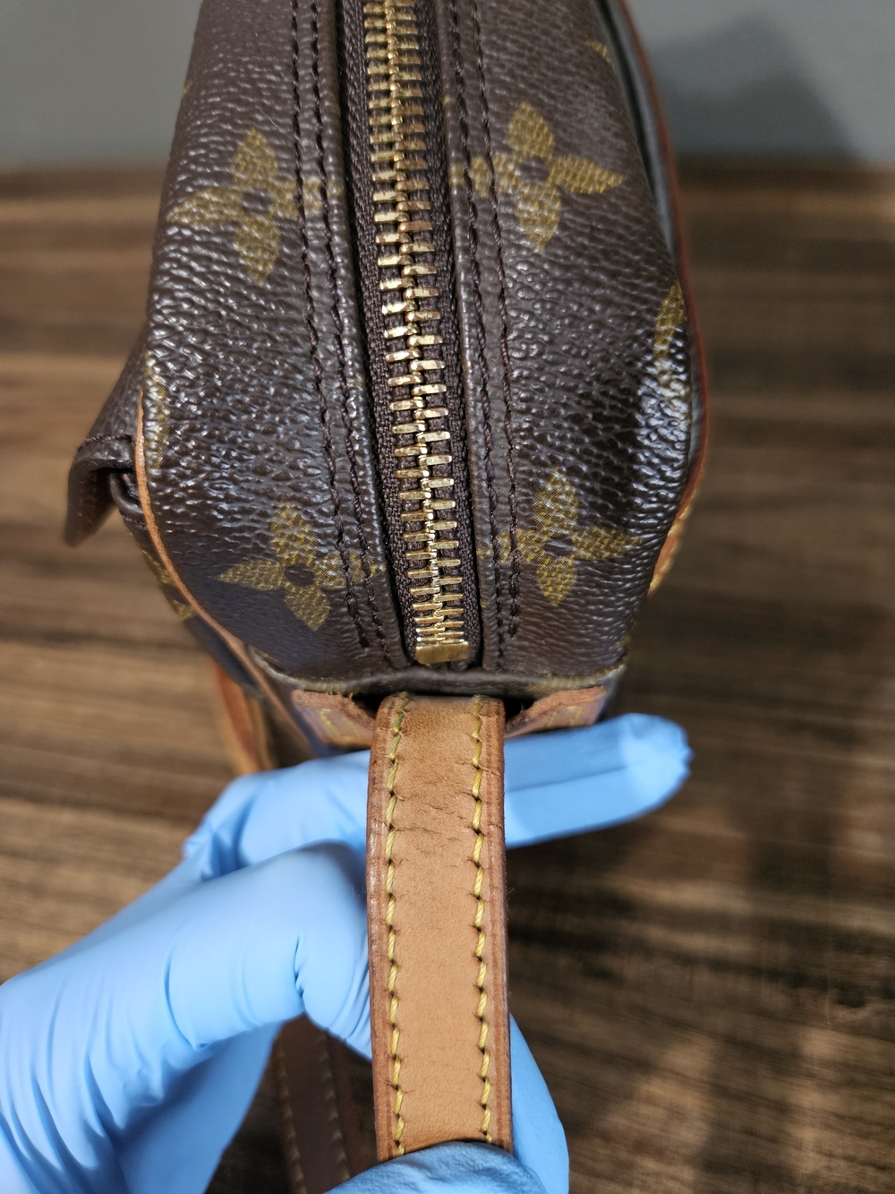 Authentic Louis Vuitton Jeaune Fille Mm Monogram Canvas - Picture 17 of 17